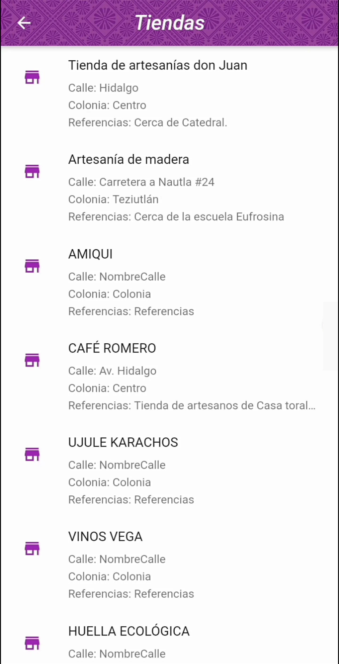 Captura de la versión de ValorArte presentada en Infomatrix 2022.