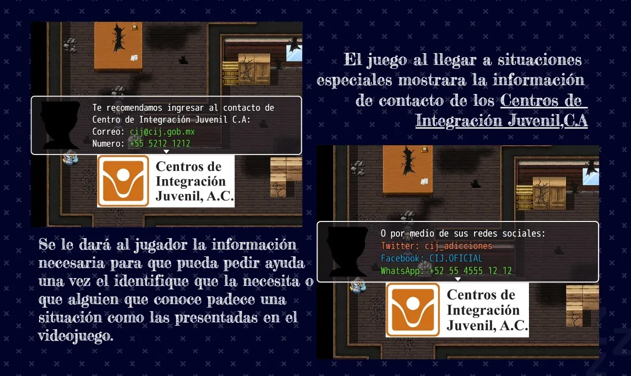 Promocional con recursos y números oficiales de apoyo ante la depresión.