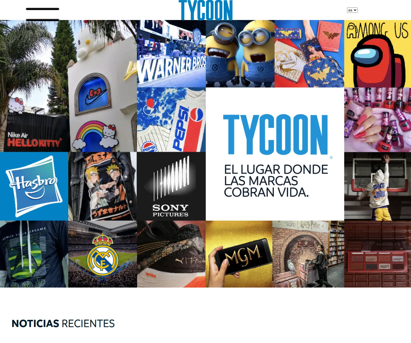 Tycoon: mantenimiento de catálogo corporativo